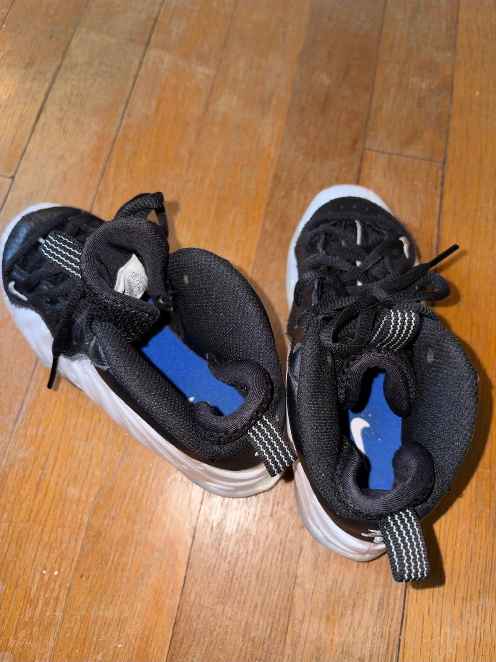 Nike Kids FOAMPOSITE White Foams Sneakers